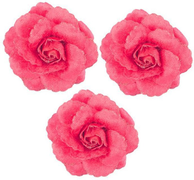 

Majik Red Rose for Wedding Set of 3 Tic Tac Clip(Red)