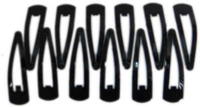 Vogue Hair Accessories Daily Use Tic Tac Clip(Black)