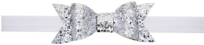 

Angel Closet Glitter Bow Head Band(Silver)