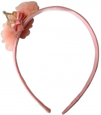 

NeedyBee Tiara Crown Head Band(Peach)