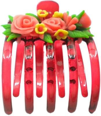 

Advance Hotline Porcelain clay work fancy banana clip Banana Clip(Multicolor)