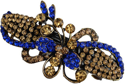 

Taj Pearl Designer Hair Clip(Yellow)