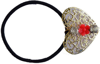 

Bows Are Wows Thin Elastics Rubber Band(Black, Gold)