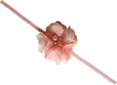

AkinosKIDS Soft Embellished with Diamond Pearl Head Band(Pink)
