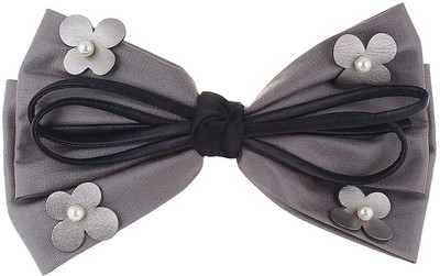 

Fayon Funky Fashion Grey Funky Bow Style Bobby Hair Clip(Grey)