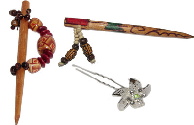 

Juhi Juda Pin Hair Accessory Set(Multicolor)