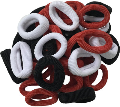 

Atyourdoor RedBlackWhiteRB100 Rubber Band(Multicolor)