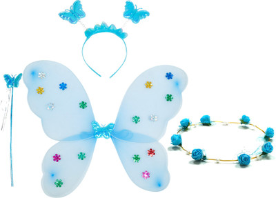 

Aarika Pari Hair Band, Hair Accessory Set(Blue)