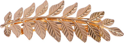 

Aaishwarya Gold Plated Leaf design Hair Clip(Gold)