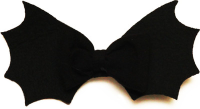 

Dchica Batgirl Bow Hair Clip(Black)