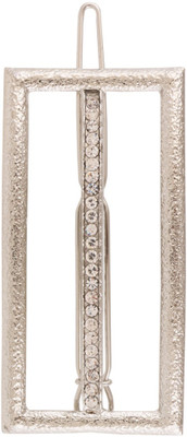 

Jazz Jewellery Toned Stone Hair Pin(Silver)