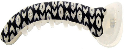 

Anuradha Art BN-130 Banana Clip(White, Black)
