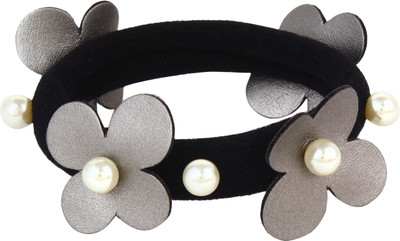 

Fayon Daily Casual Work Rubber Band(Silver)
