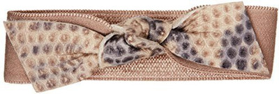 

Emi Jay Leather Bow Hair Tie, Python Hair Accessory Set(Multicolor)