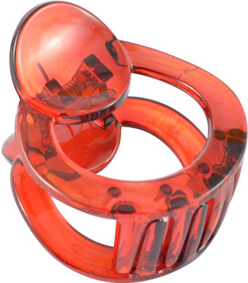 

Sarah Round Shape Hair Claw(Red)