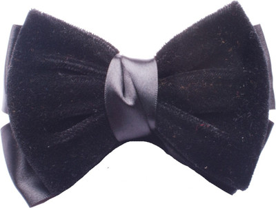 

Majik Bridal hair accessories Black Bun Clip(Black)