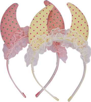 

Saamarth Impex SI-2596 Hair Band(Pink, Yellow)