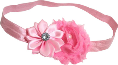

AkinosKIDS Sunflower shabby Rose Lace Head Band(Pink)