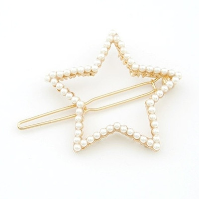 

Crunchy Fashion Star Hair Pin(White)