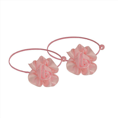 

Crayon Flakes Terry Rings Rubber Band(Pink)