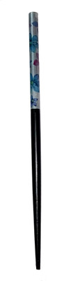 CraftEra Wooden Stick Hair Pin(Black, Silver)