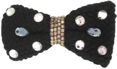 Vama Fashions Indo Western Wedding Bridal Party Wear Hair Clip(Black)