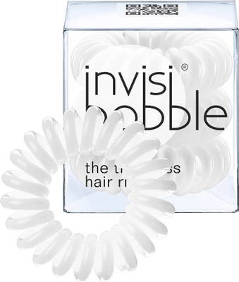 

Invisibobble Traceless Ring Innocent white Rubber Band(White)