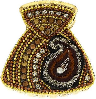 

Anuradha Art ZBF-676 Hair Clip(Gold)