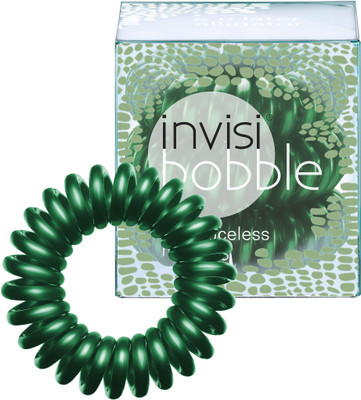 

Invisibobble Traceless Ring - Wild Whisper Collection C U Later Alligator Rubber Band(Green)