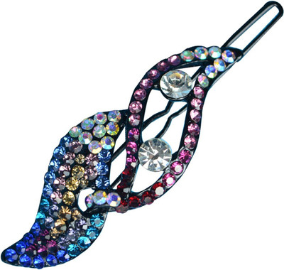 

Glitters Online Multi Colour American Diamond Hair Clip(Multicolor)