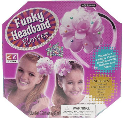 

Kodiake Funky Headband Flower Kit Head Band(Multicolor)