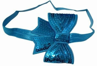 

Pinkblueindia Buy Blue Baby with a Sequins Bow Head Band(Purple)