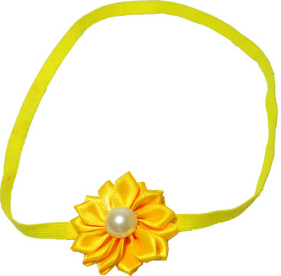 

Pikaboo Simple Flower Head Band(Yellow)