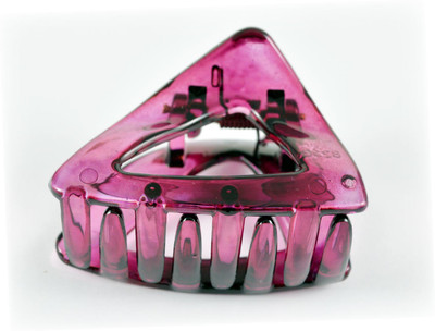 

Sarah Hollow Triangle Small Hair Claw(Pink)