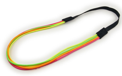 

Pink Flamingo Rainbow Multiline Head Band(Multicolor)