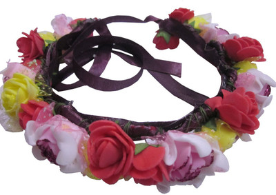 

Advance Hotline Colorful Floral Tiara Head Band(Multicolor)