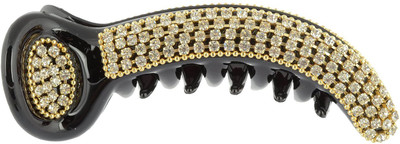 

Yumi Dolphin Clutcher Hair Clip(Black)