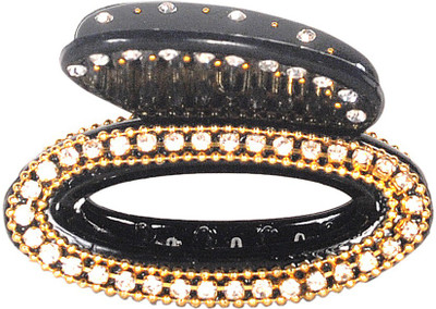 Sagunya Casual Clutcher Hair Claw(Black)