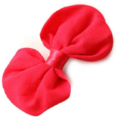

Dchica Little chiffon bow fuschia Hair Clip(Pink)