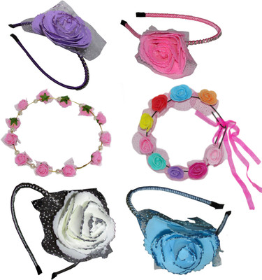 

Sanskruti Floral Hair band Hair Accessory Set(Multicolor)