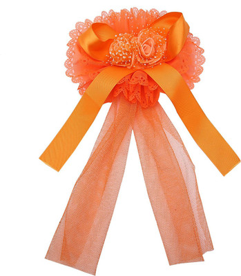 

Sanjog Flower Pin For Kids/Girls Hair Clip(Orange)