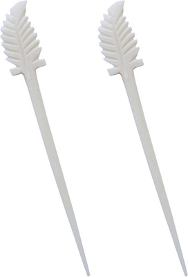 

CraftEra Marble Stick Hair Pin(White)