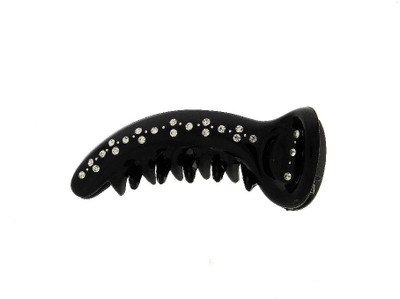 

Anuradha Art Trendy Banana Clip(White, Black)