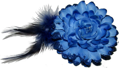 

GD Big Blue Floral Tic Tac Clip(Blue)