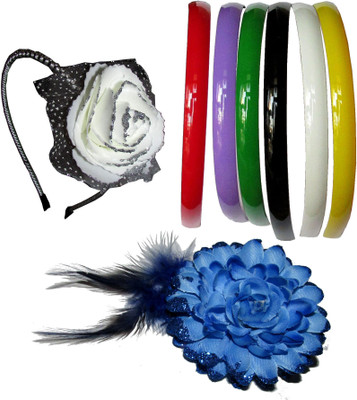 

Diana Floral Style Hairband Hair Accessory Set(Multicolor)