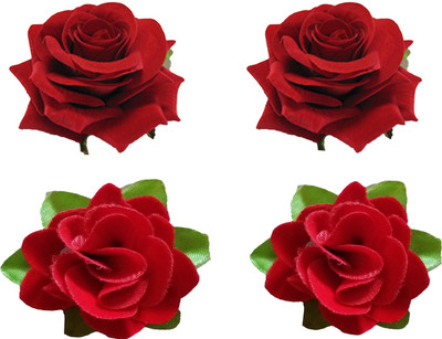 

ShrustiTextile st508 Hair Clip(Red)