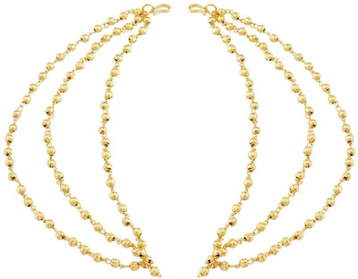 

Satyam Jewellery Nx Kanchain Hair Chain(Gold)