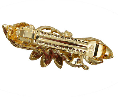 

Taj Pearl Designer Hair Clip(Gold)