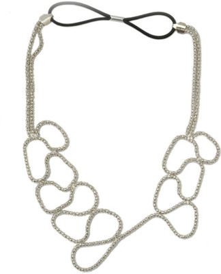 

Shopaholic Fashion Head Gear Hair Chain(Silver)