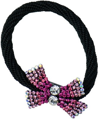 

Glitters Online Pink Colour American Diamond Hair Band(Multicolor)